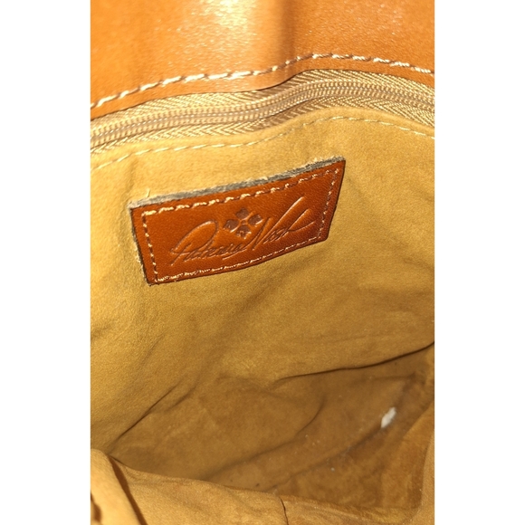 Patricia Nash Venezia Pouch Crossbody - Slim Lattice Cut Out Leather - Picture 11 of 14